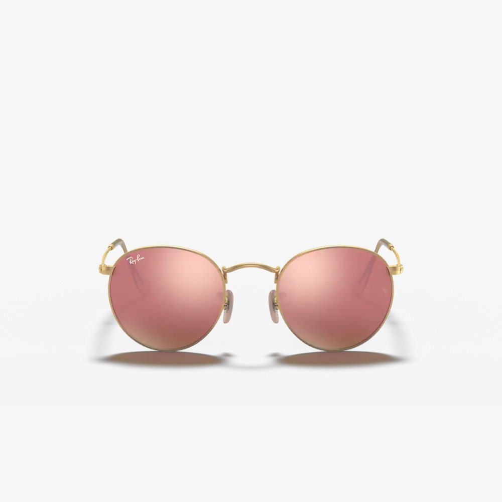 Ray Bans pink round sunglasses